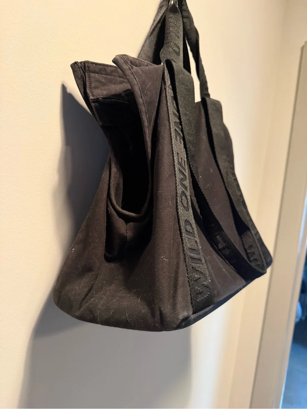 Wild One Black Tote-Style Dog Carrier